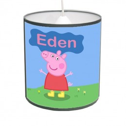 Lustre chambre Peppa Pig