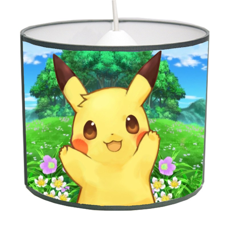Lustre Pokemon Pikachu - Lustre Chambre Pokemon Personnalisé