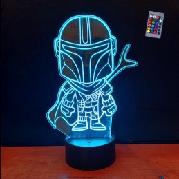 Lampe Mandalorian