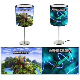 Lampe pie métallique minecraft
