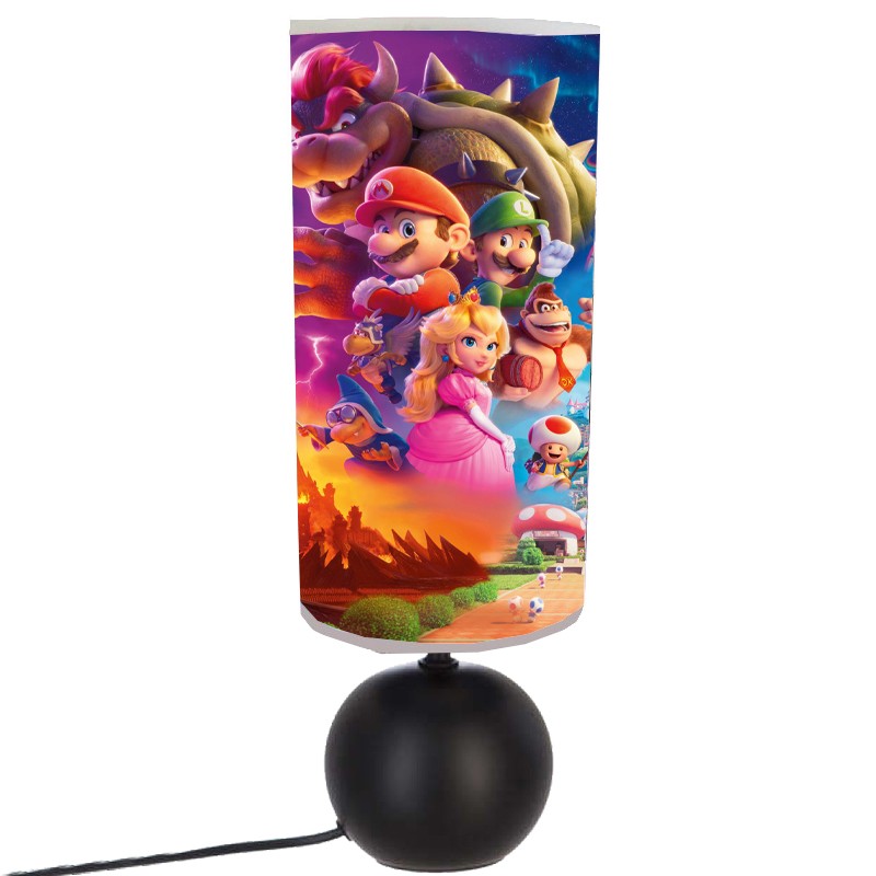 Lampe Mario - Lampe de Chevet Mario - Lampe Chambre Mario Personnalisée