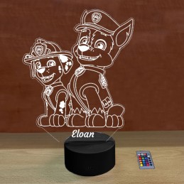 Lampe Personnalisée Pat Patrouille
