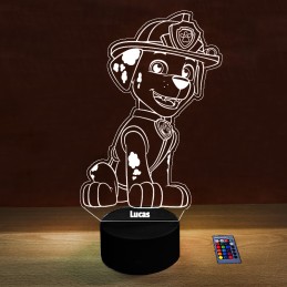 Lampe de chevet veilleuse à led Pat patrouille paw patrol - Pat Patrouille