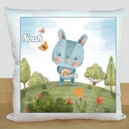 Coussin Lapin Personnalisé