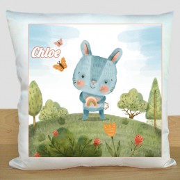 Coussin Lapin Personnalisé
