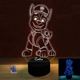 Lampe Personnalisée Pat Patrouille Chase