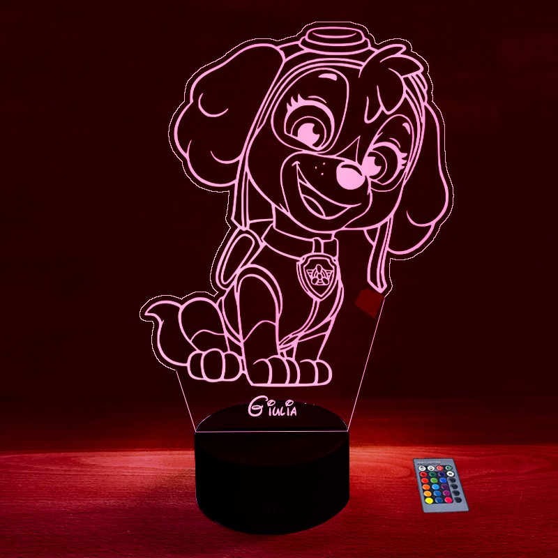 Lampe led pat' Patrouille - ArtyFakt