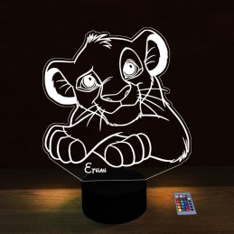 Lampe Le roi lion