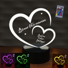 Lampe Coeur Personnalisée