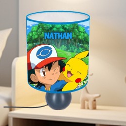 lampe de chevet pokemon personnalisable