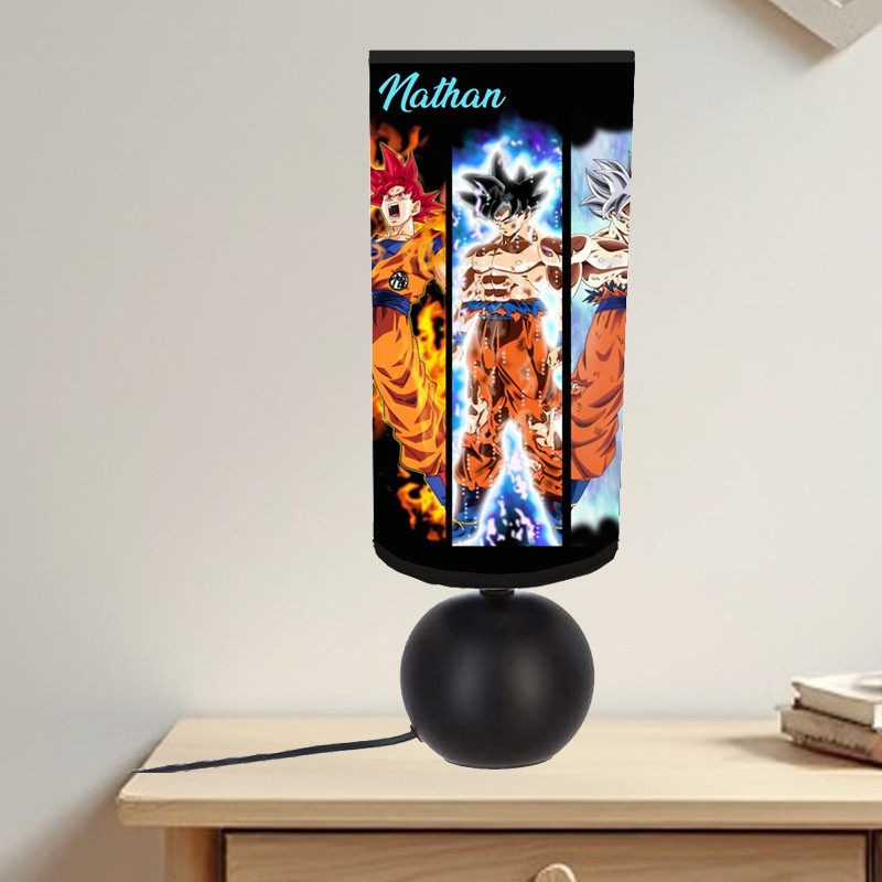 lampe de chevet DragonBall z personnalisable