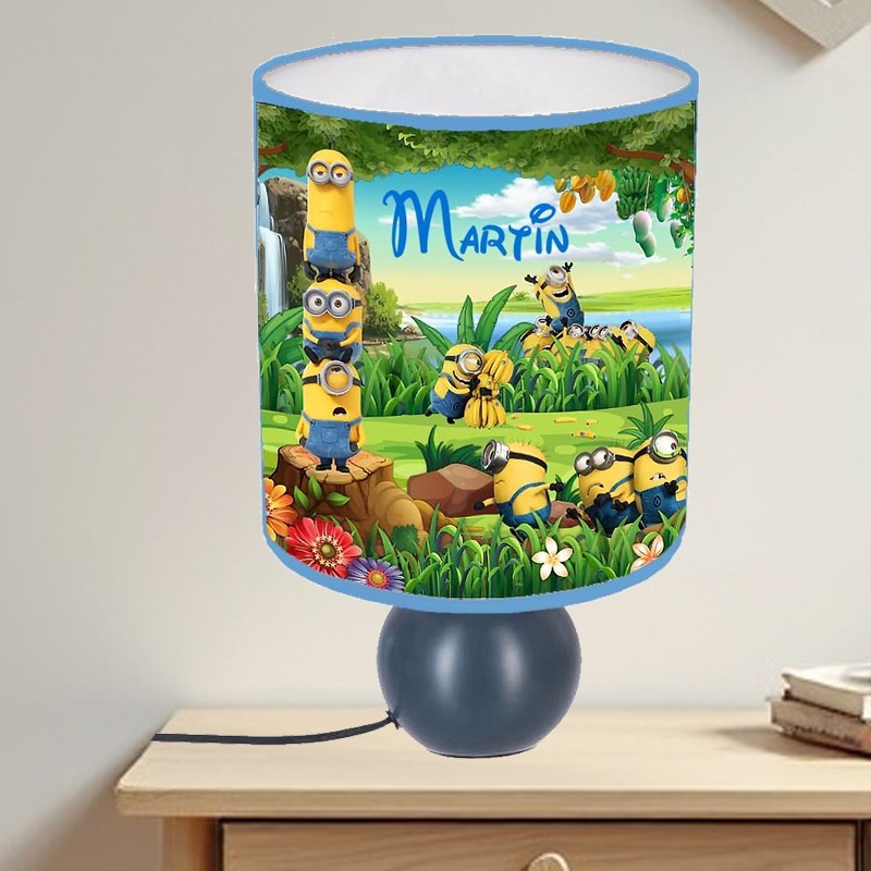 lampe de chevet Les Minions personnalisable