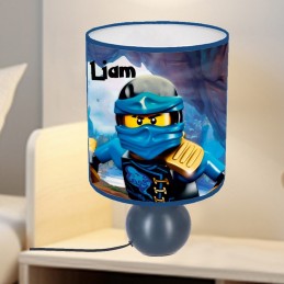 lampe de chevet ninjago personnalisable
