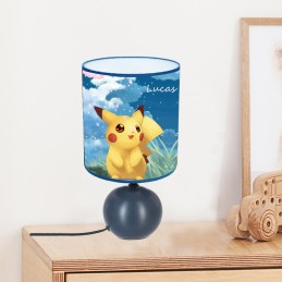 lampe de chevet Pikachu et Evoli