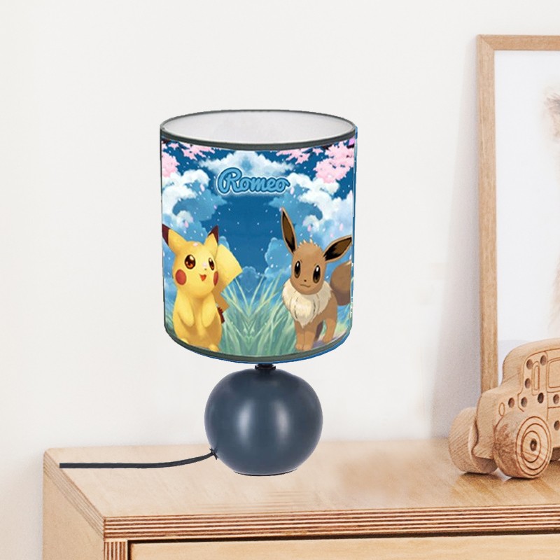 lampe de chevet Pikachu et Evoli lampe de chevet Pikachu et Evoli
