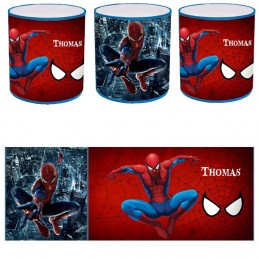 lampe de chevet Spiderman personnalisable