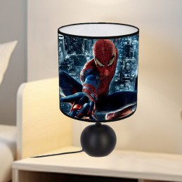 lampe de chevet Spiderman personnalisée