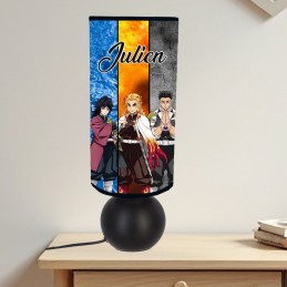 lampe de chevet Demon Slayer personnalisée