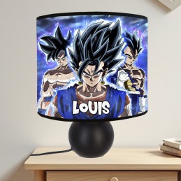 lampe de chevet DragonBall Z super personnalisable