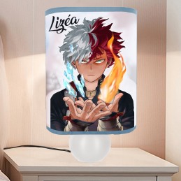 lampe de chevet My Hero Academia personnalisable