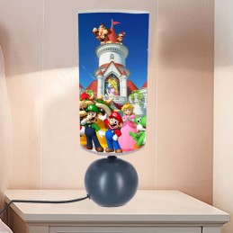 lampe de chevet Mario personnalisée