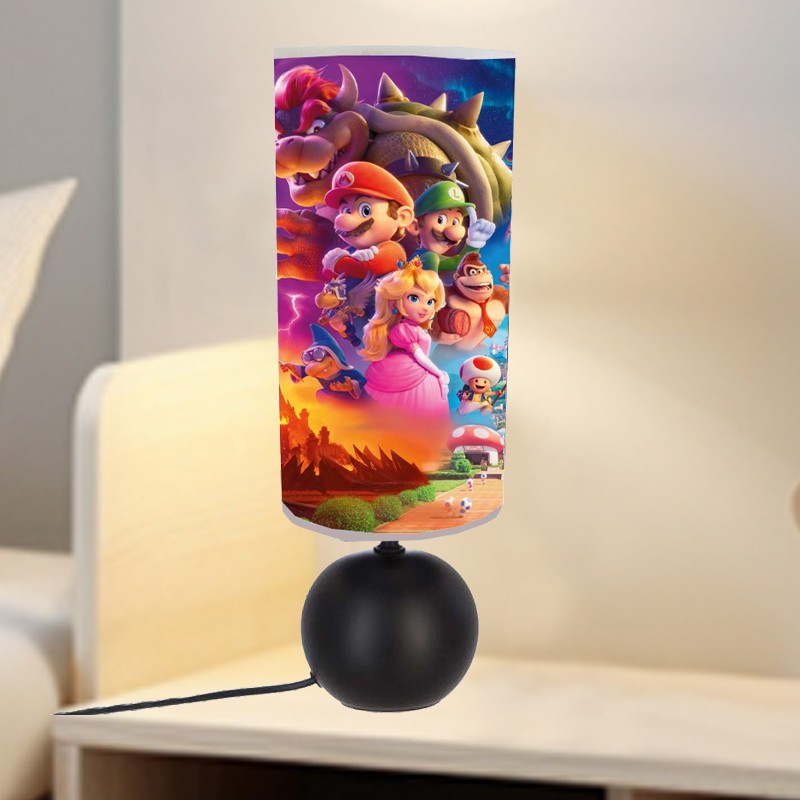 lampe de chevet Mario personnalisée lampe de chevet Mario personnalisée