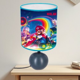 lampe de chevet Mario Kart personnalisée