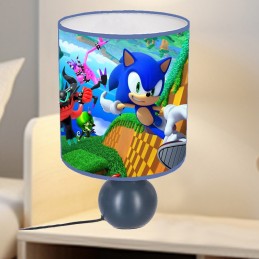 lampe de chevet Sonic personnalisée