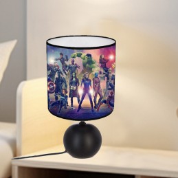 lampe de chevet Avengers personnalisée