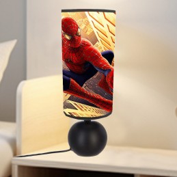 lampe de chevet Spiderman personnalisée