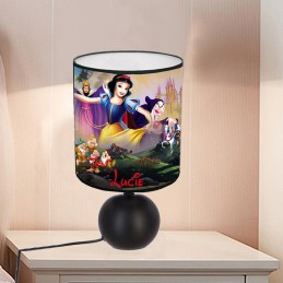 lampe de chevet Blanche-neige personnalisable