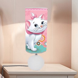lampe de chevet chat Disney personnalisée