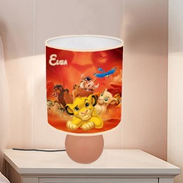 lampe de chevet Le Roi Lion personnalisée