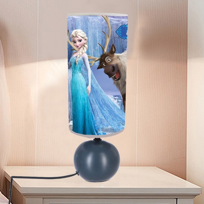 Lampe de chevet La Reine des neiges personnalisée