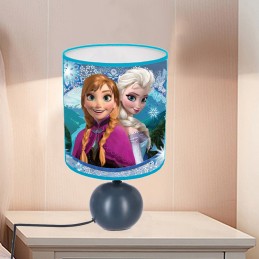 Lampe de chevet La Reine des neiges personnalisée