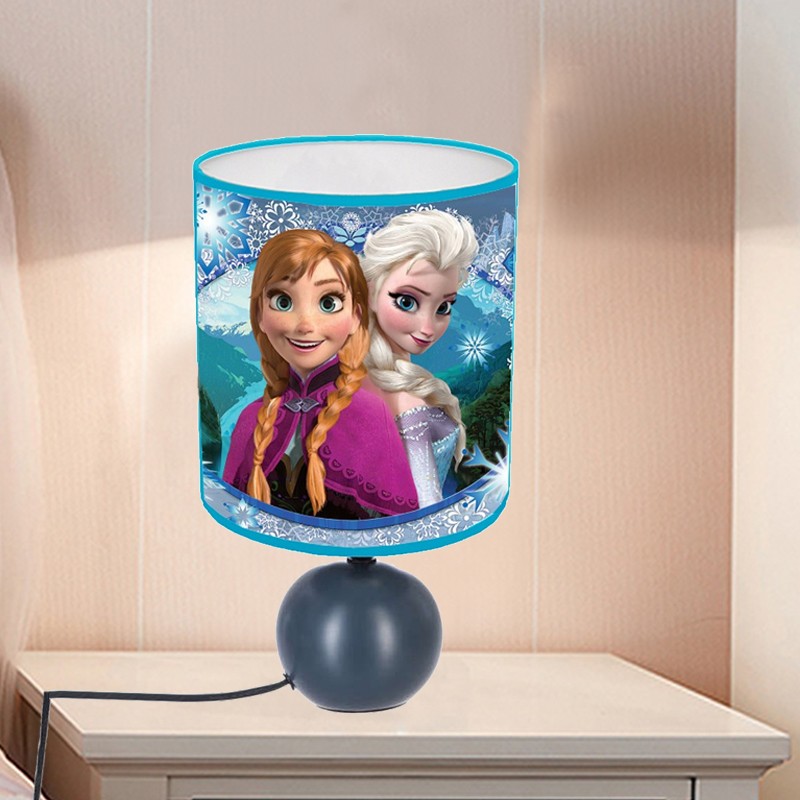 Lampe de chevet La Reine des neiges personnalisée