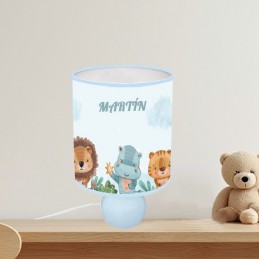 Lampe de chevet bébé personnalisée