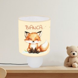 Lampe de chevet bébé personnalisée