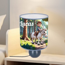 Lampe de chevet enfant personnalisée