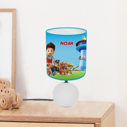 lampe de chevet Pat patrouille personnalisée