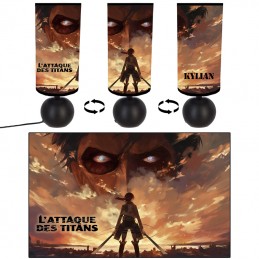 Lampe de chevet L'attaque des Titans