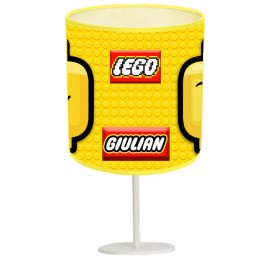 Lampe Lego personnalisée - Tête homme