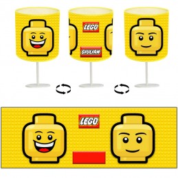 Lampe Lego personnalisée