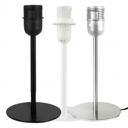 Pied de lampe en métal