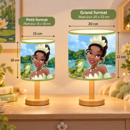 Lampe de chevet La Princesse et la Grenouille
