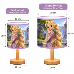 Lampe de chevet Raiponce