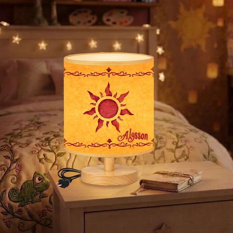 Lampe de chevet Raiponce Personnalisée