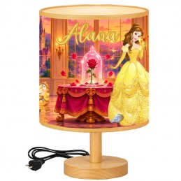 Lampe de chevet La Belle et la Bête