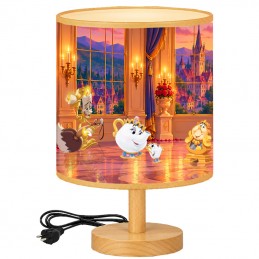 Lampe de chevet La Belle et la Bête
