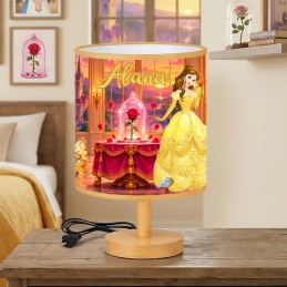 Lampe de chevet La Belle et la Bête